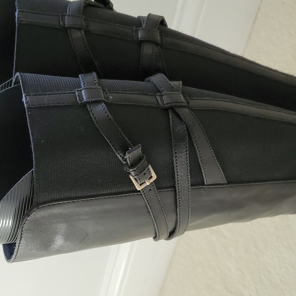 L.K. BENNETT 'Denise' Black Leather Riding Boots Size 38.5 EUR - Picture 8 of 13